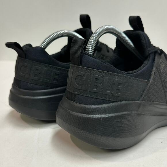 WORN ONCE Skechers x DC Superman Women's 108089 Invincibility Black Work Shoes 9 - Picture 6 of 12